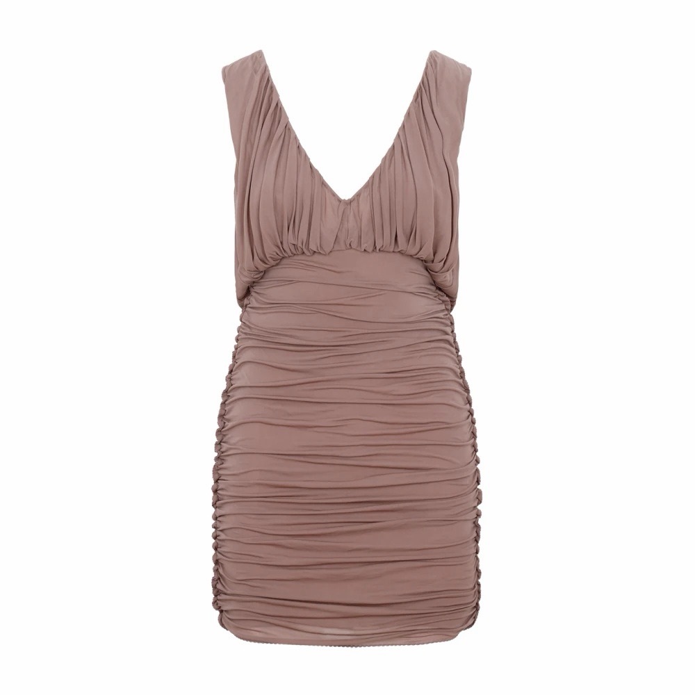 Saint Laurent Ruched Jersey Mini Dress – Brand New with Tags – Size 38 (US M) - Picture 4 of 10